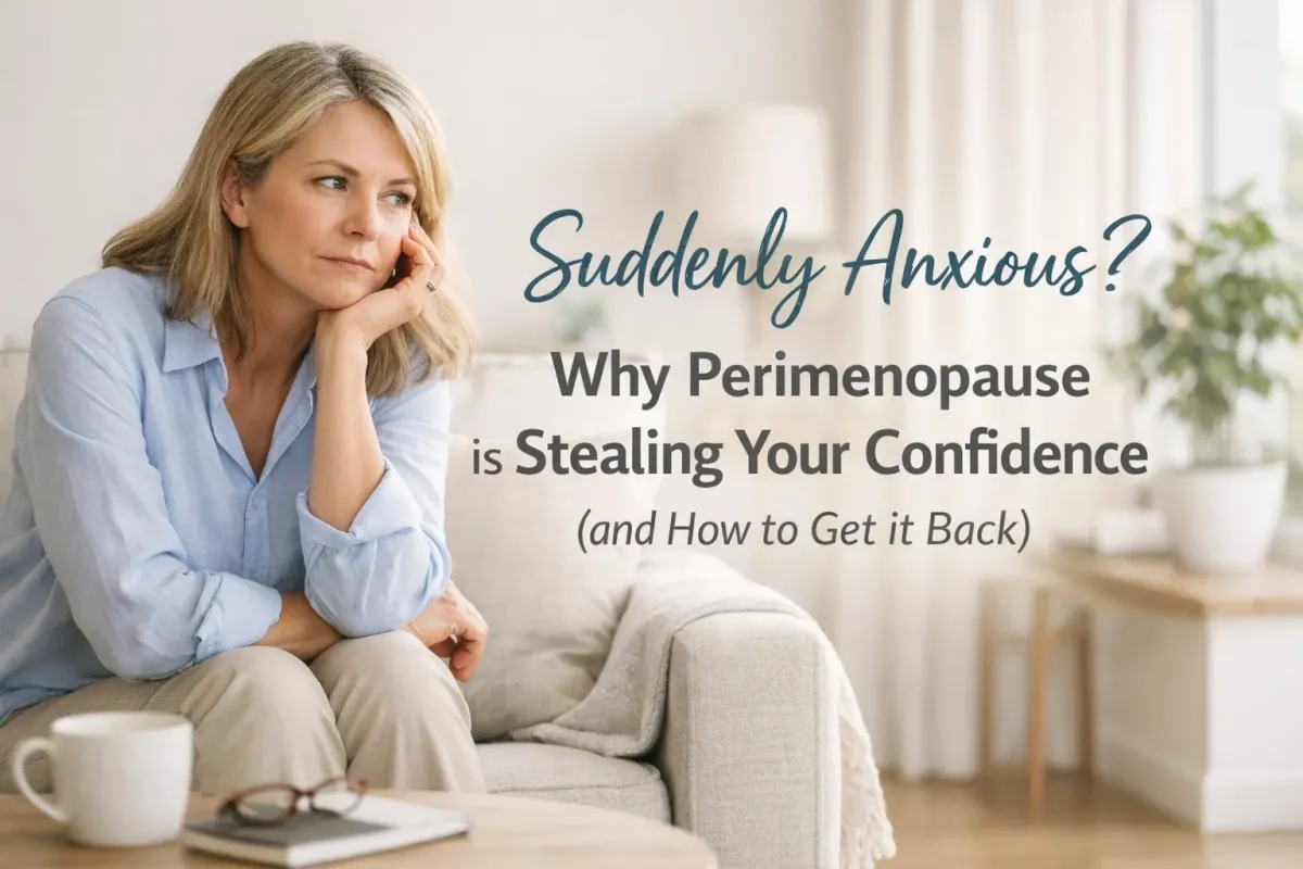Suddenly Anxious? Why Perimenopause Steals Your Confidence.