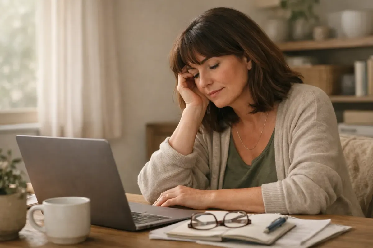 perimenopause brain fog at work