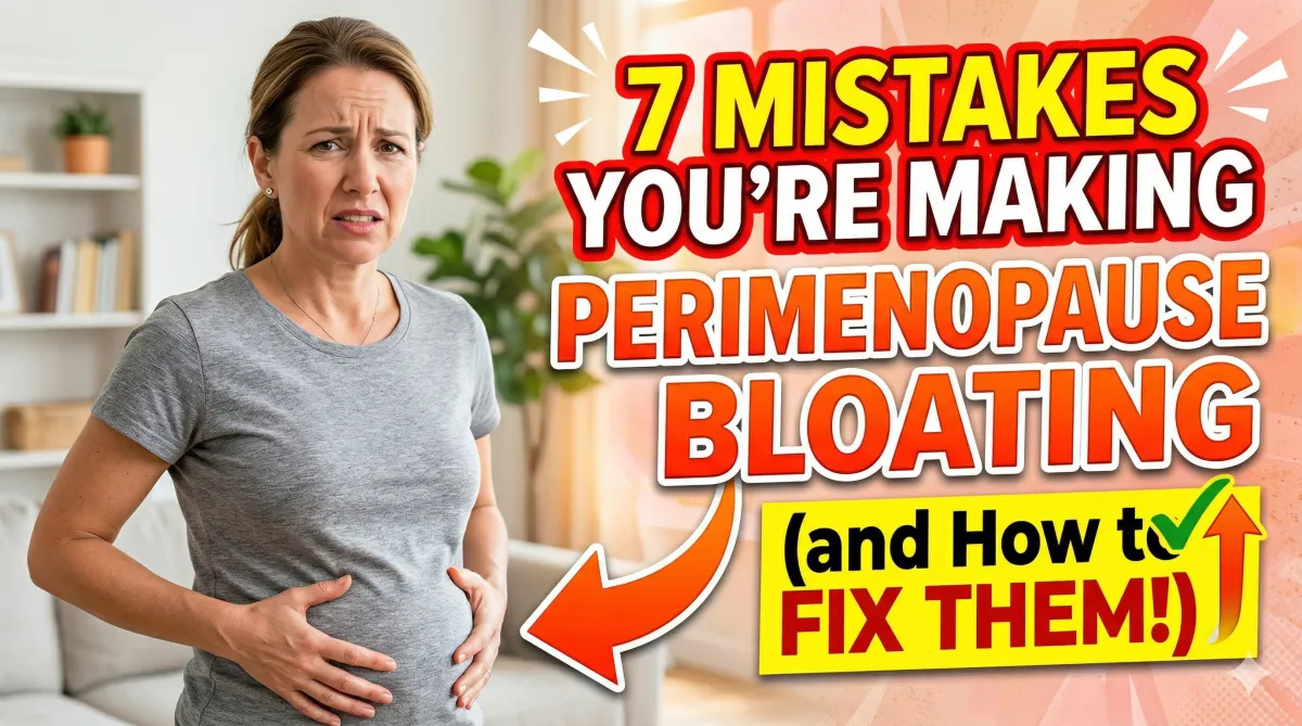 7 Common Perimenopause Bloating Mistakes | Health Coach Lucy
