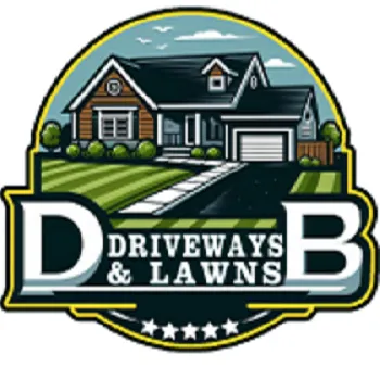 DB Driveways and Lawns Band Logo - Asphalt Sealing - Lawn Maintenance