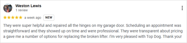 broken garage door spring