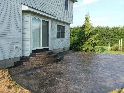 Erie Concrete builds and installs Patio