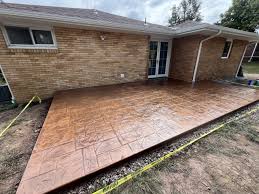Erie Concrete builds and installs Patio