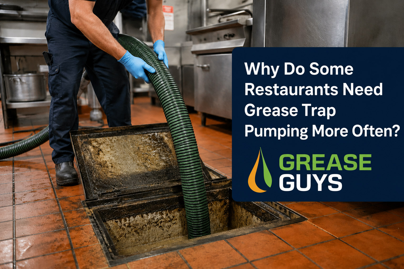 Why Do Some Restaurants Need Grease Trap Pumping More Often?