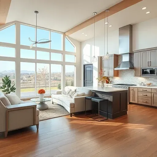 Completed home remodeling in Herriman UT showcasing modern design and stylish interior without any people present.