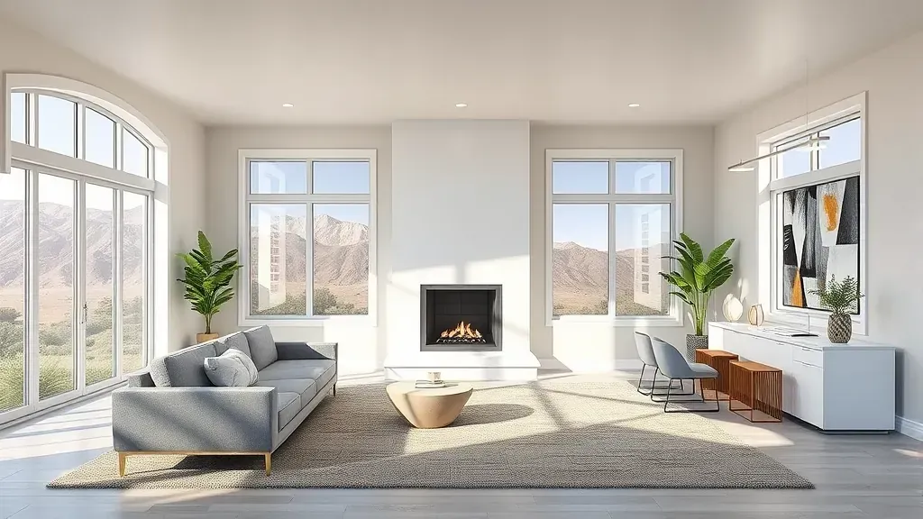 Home Remodeling in Foothill Boulevard, UT showcasing modern kitchen and living area renovations.