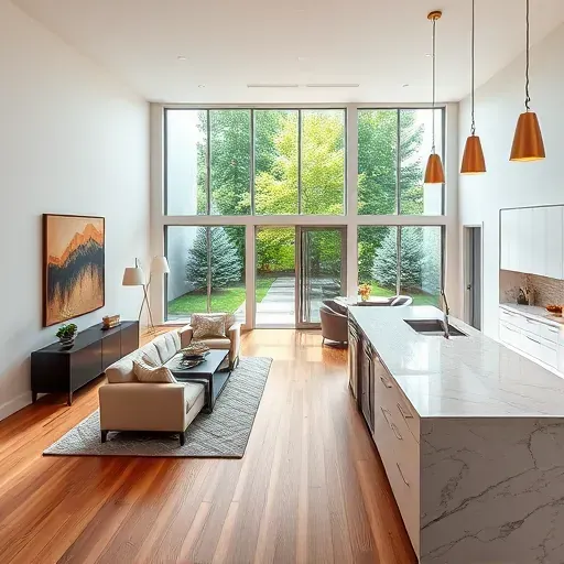 Beautiful renovated home in Harvard-Yale, UT featuring modern interior with hardwood floors, large windows, sleek kitchen, and landscaped exterior.