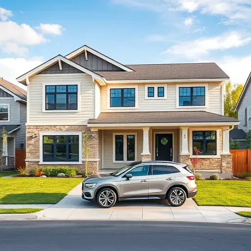 Renovated Wasatch Hollow home with modern design, large windows, landscaped yard, and luxury driveway during daylight.