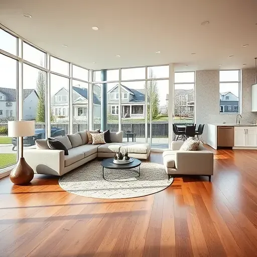 Capitol Hill, UT, fully remodeled home with modern living room, hardwood floors, sleek furniture, and open-concept kitchen.