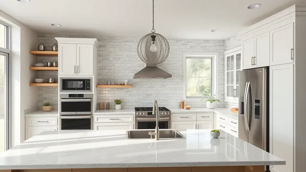 Recently remodeled Millcreek kitchen with matte cabinets, marble island, stainless appliances, and mountain views.