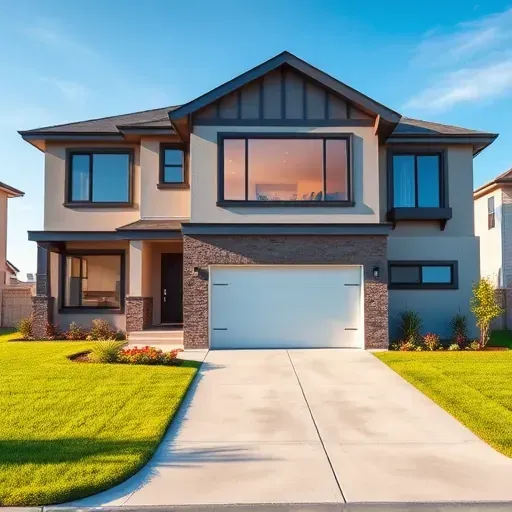 Recently renovated Liberty Wells UT home exterior with modern design, lush landscaped yard, and stylish updated features.