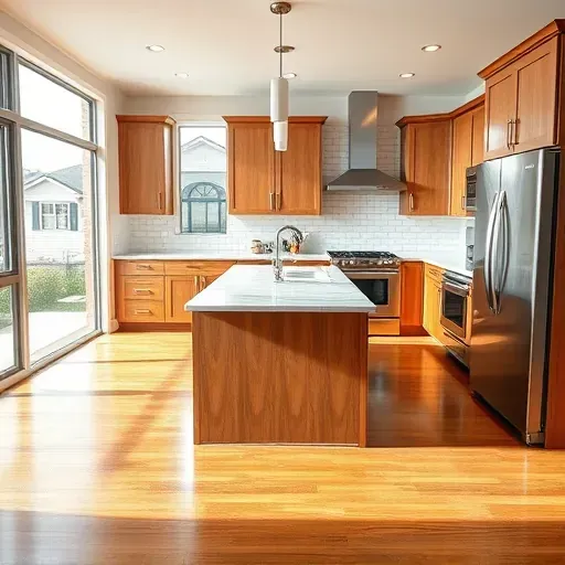 Remodeled Herriman, Utah kitchen with quartz countertops, stainless steel appliances, custom wood cabinetry, and natural light.
