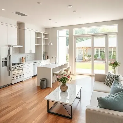 Stunning Riverton UT home makeover featuring a modern kitchen, open living space, and elegant decor with natural light.