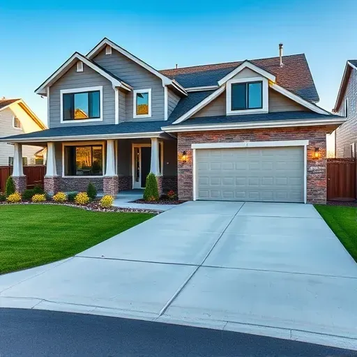 Remodeled Federal Heights home with modern design, lush landscaping, brick accents, large windows, and polished curb appeal.
