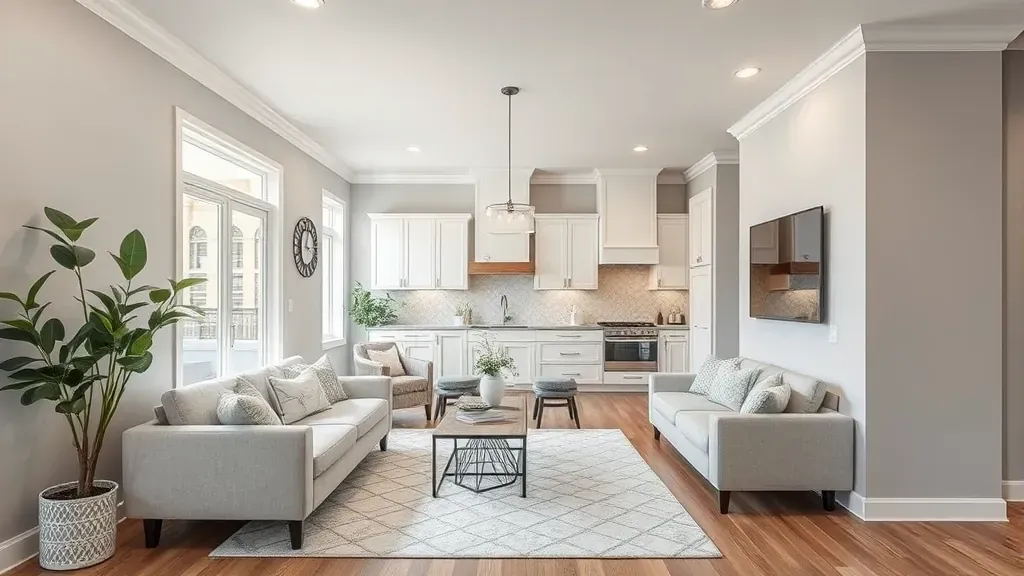 Home Remodeling in 15th and 15th, UT with workers renovating a kitchen and living area.