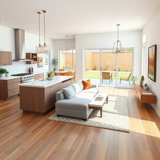 Capitol Hill, UT home interior with modern design, spacious living area, quartz kitchen counters, hardwood floors, and landscaped backyard.
