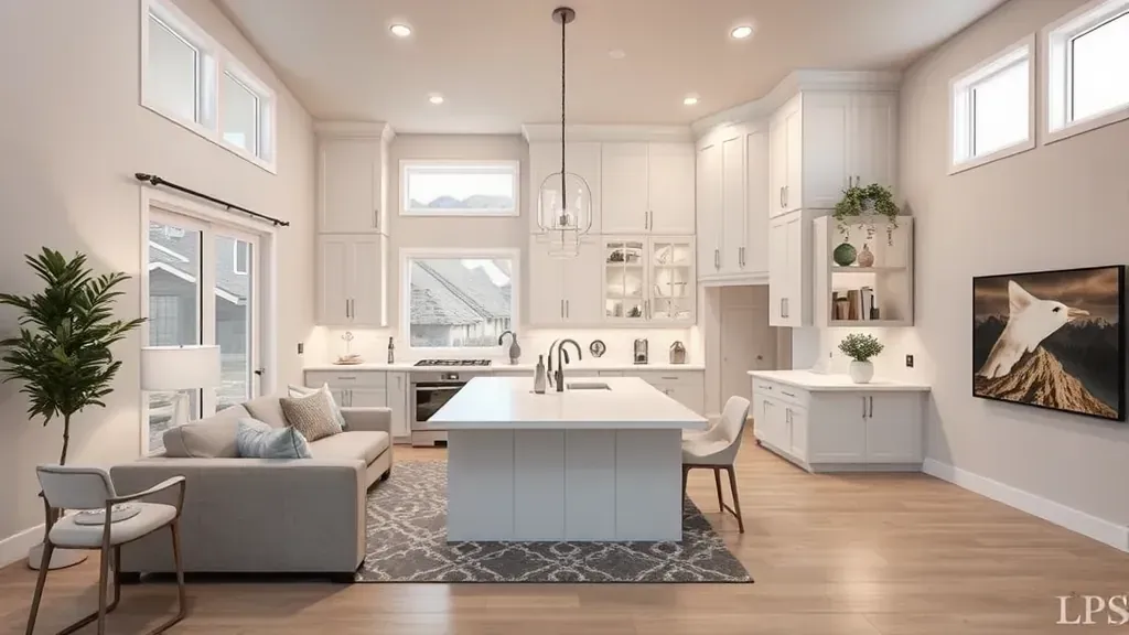 Home Remodeling in Lehi, UT showcasing modern kitchen design and home improvement details.