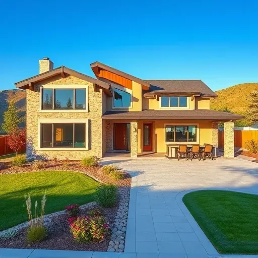 Stunning home remodel in Federal Heights UT with modern design, lush landscaping, and bright inviting interiors.