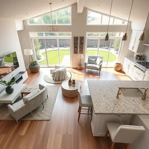 Modern Yalecrest home with open living, updated kitchen, hardwood floors, natural light, and landscaped backyard.