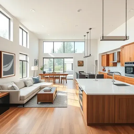 Seamless Yalecrest home interior with open living area, modern kitchen, hardwood floors, neutral décor, and elegant finishes.