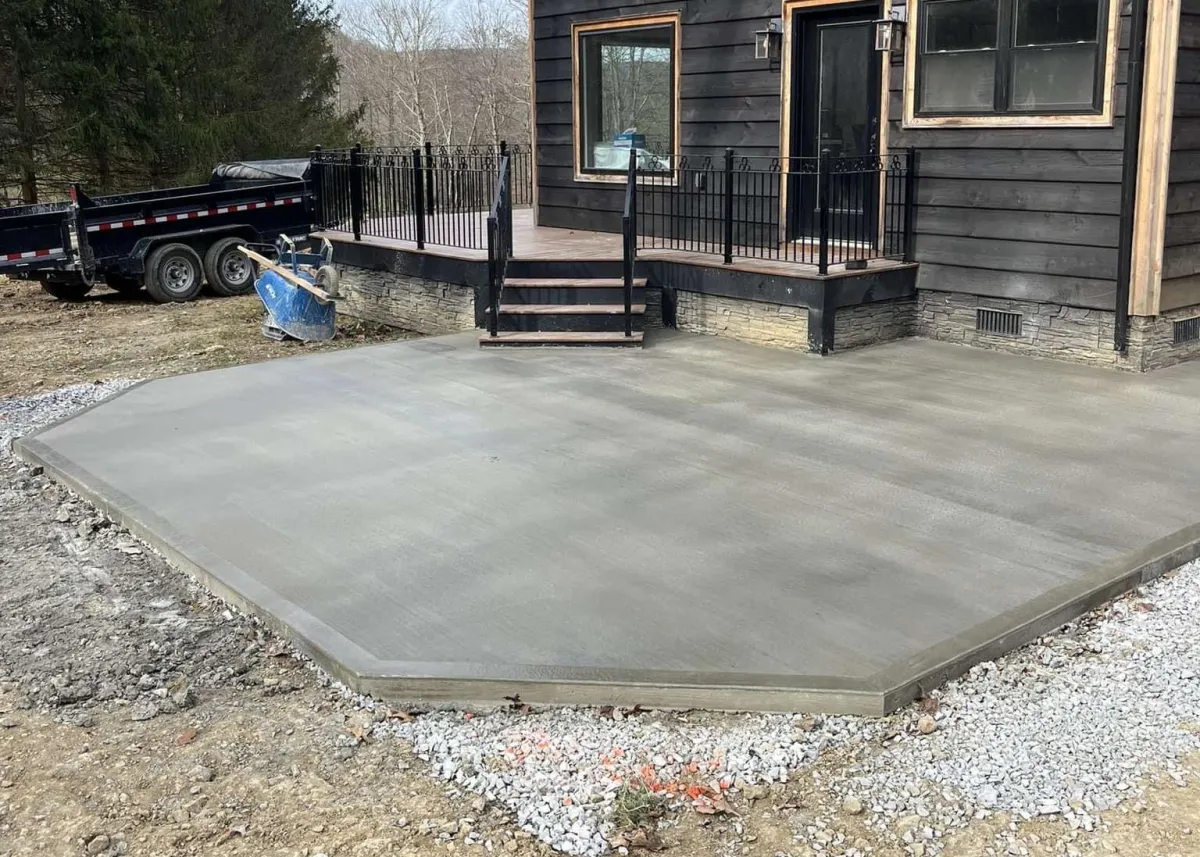 Concrete Patio Installation