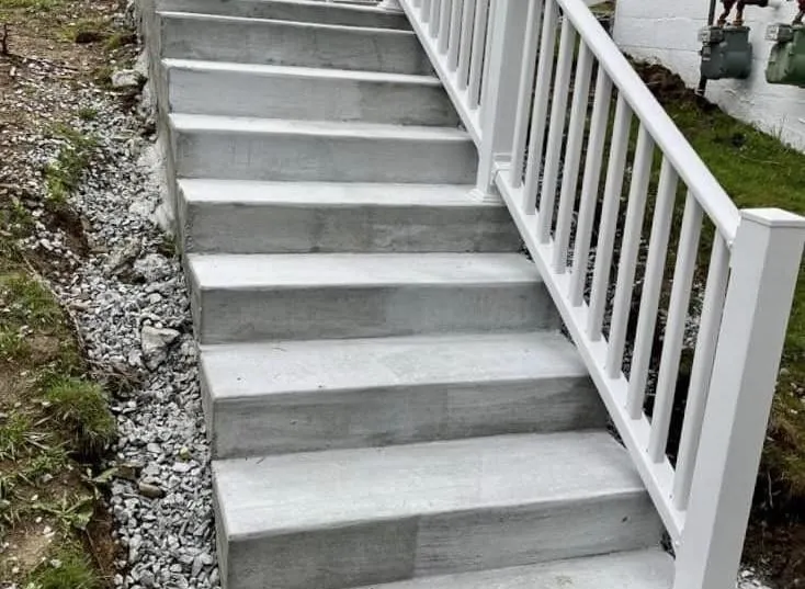 Concrete Step Installation