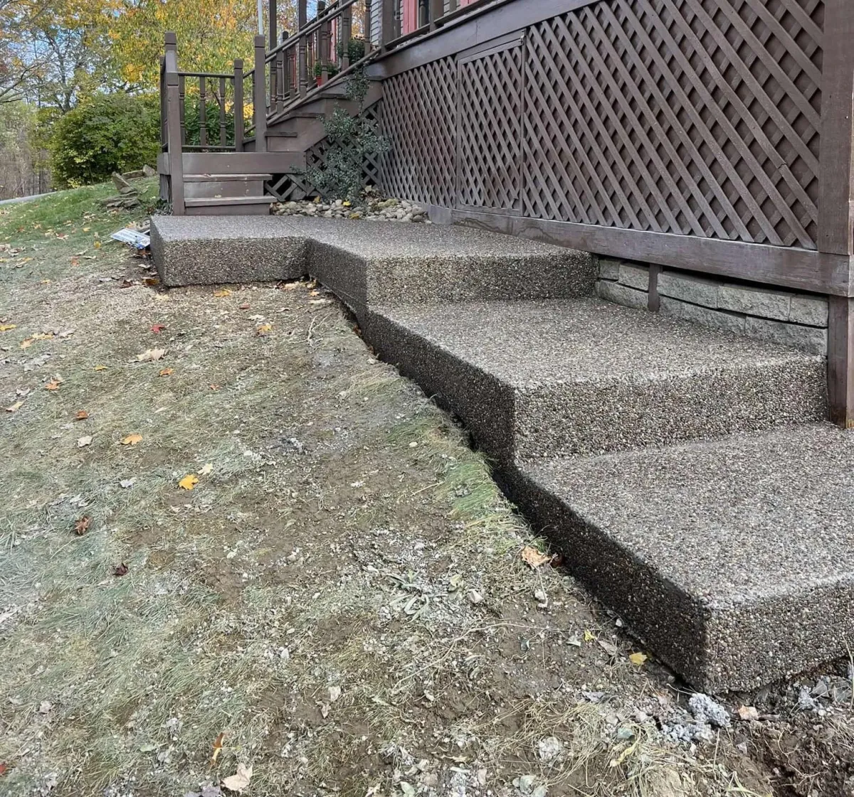 Concrete Step Finishes