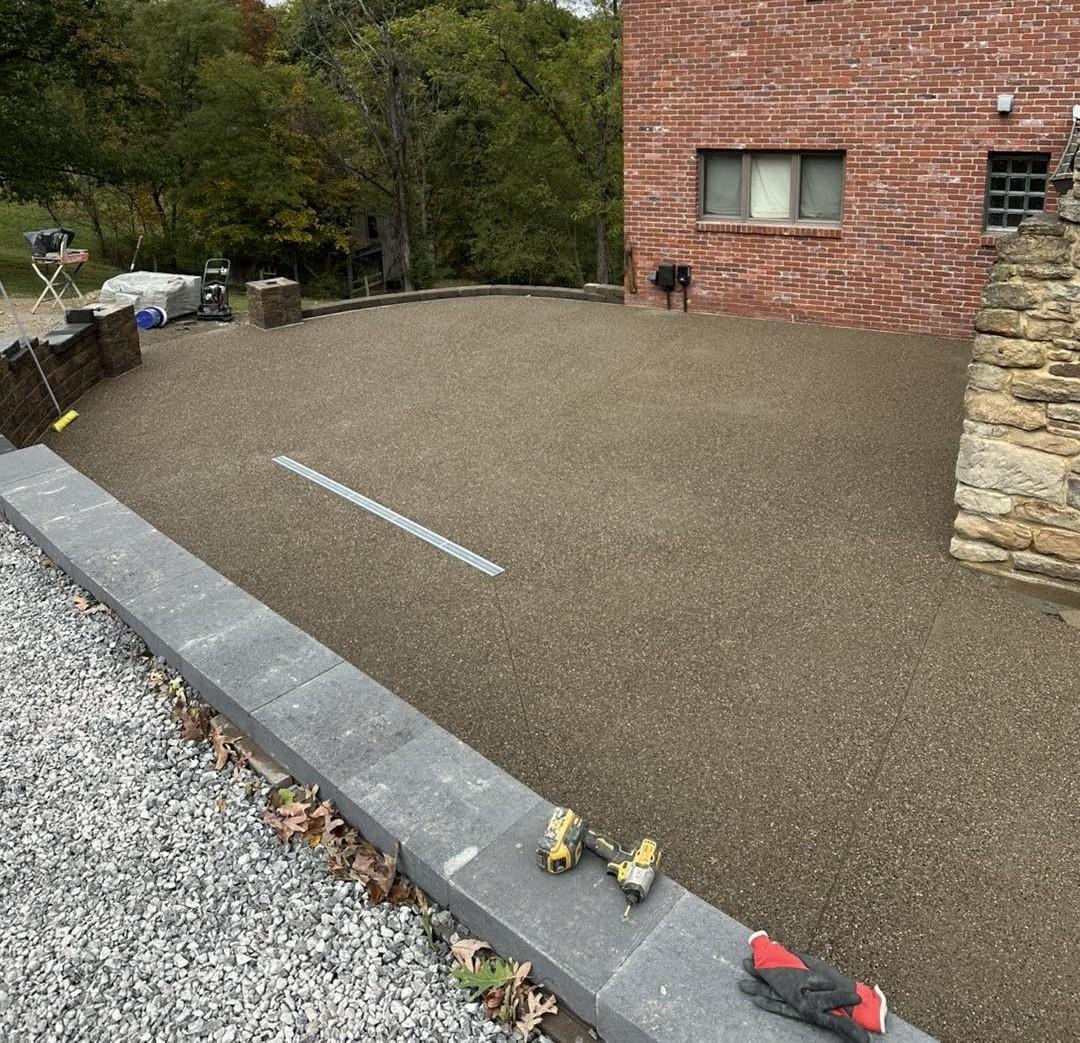 Exposed Aggregate Patio