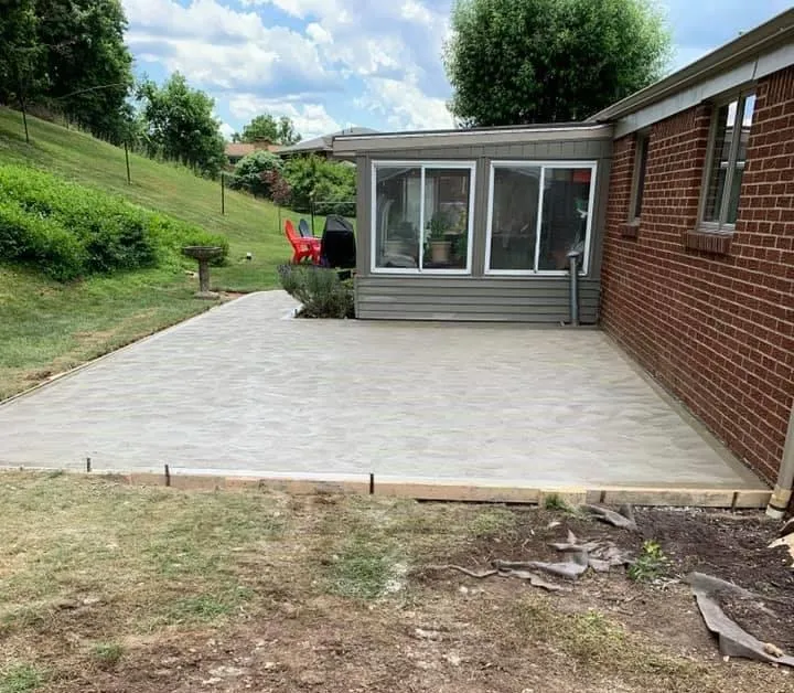 Concrete Patio