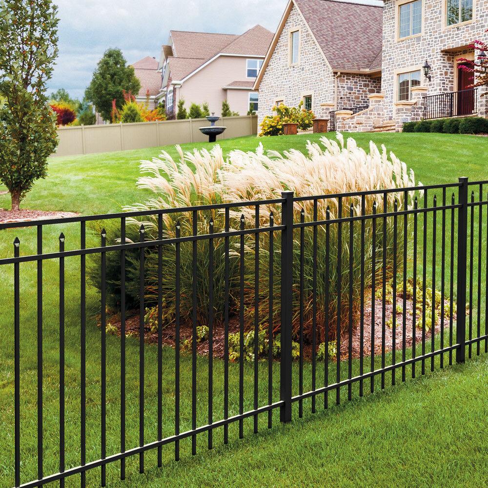 Iron Fence Install