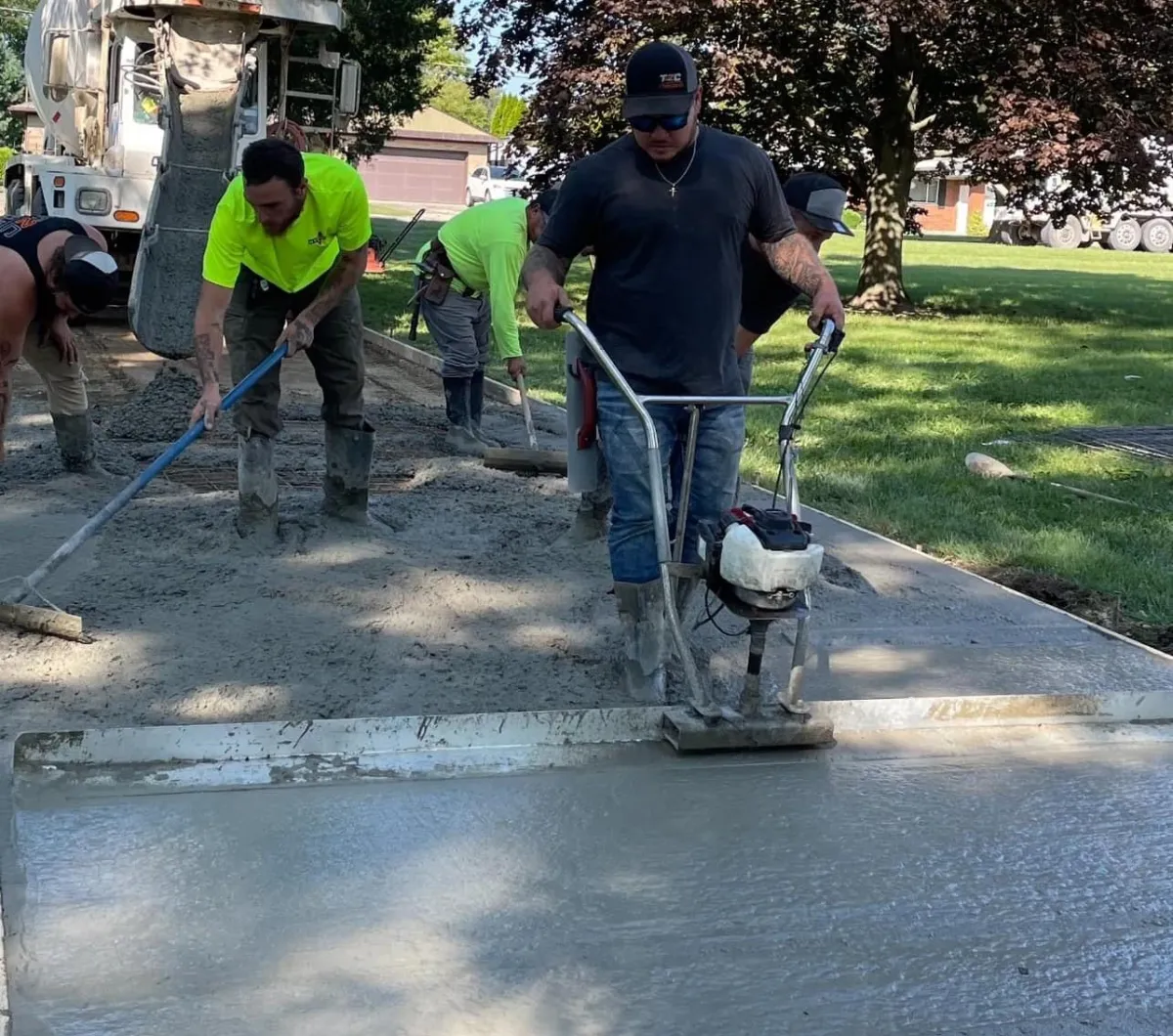 Exposed Aggregate Patio