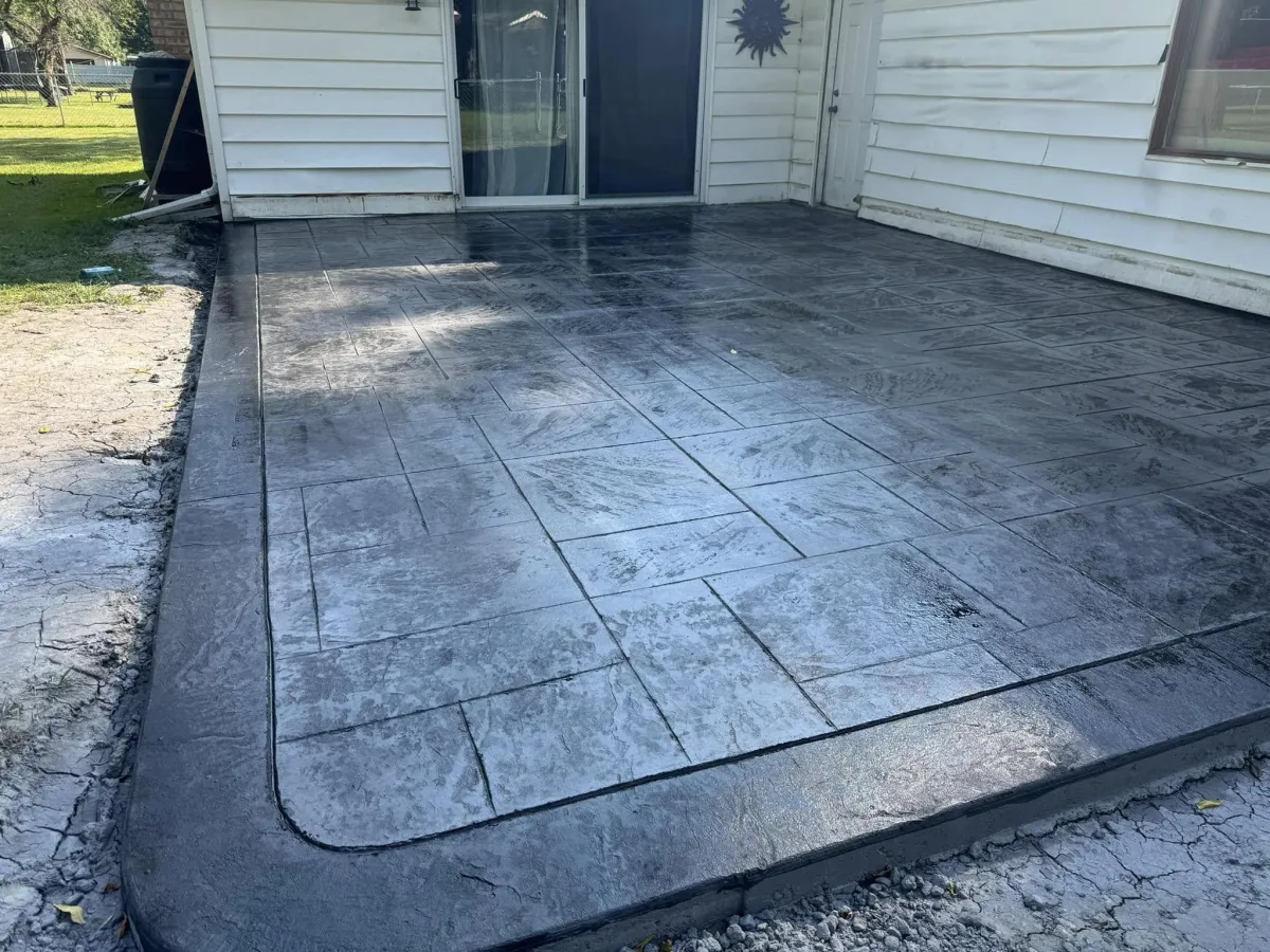 Concrete Patio