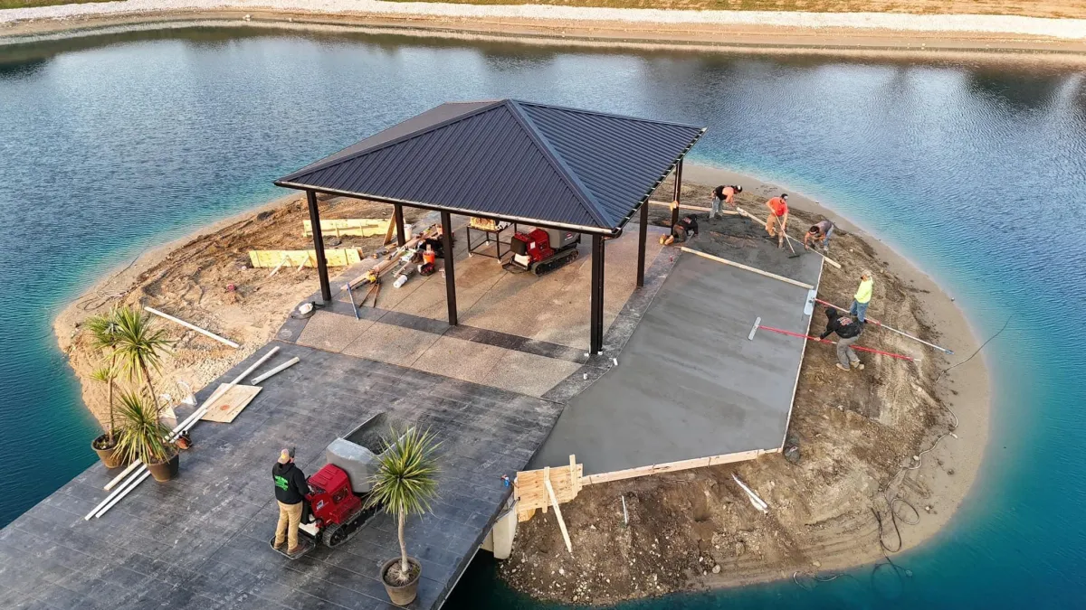 Concrete Patio