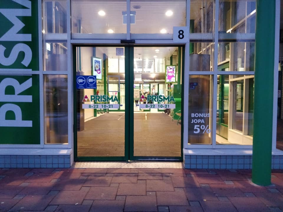 kaupan liukuovet