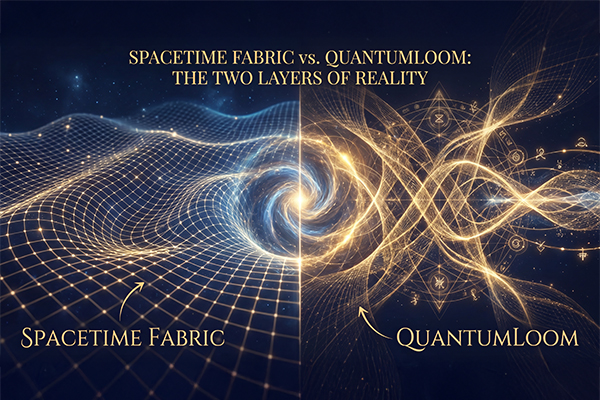 SpacetimeFabric vs. QuantumLoom: The Two Layers of Reality