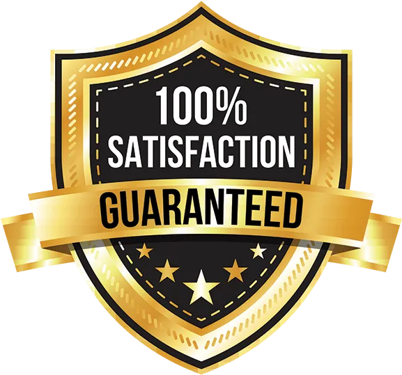 Satisfaction guarantee badge