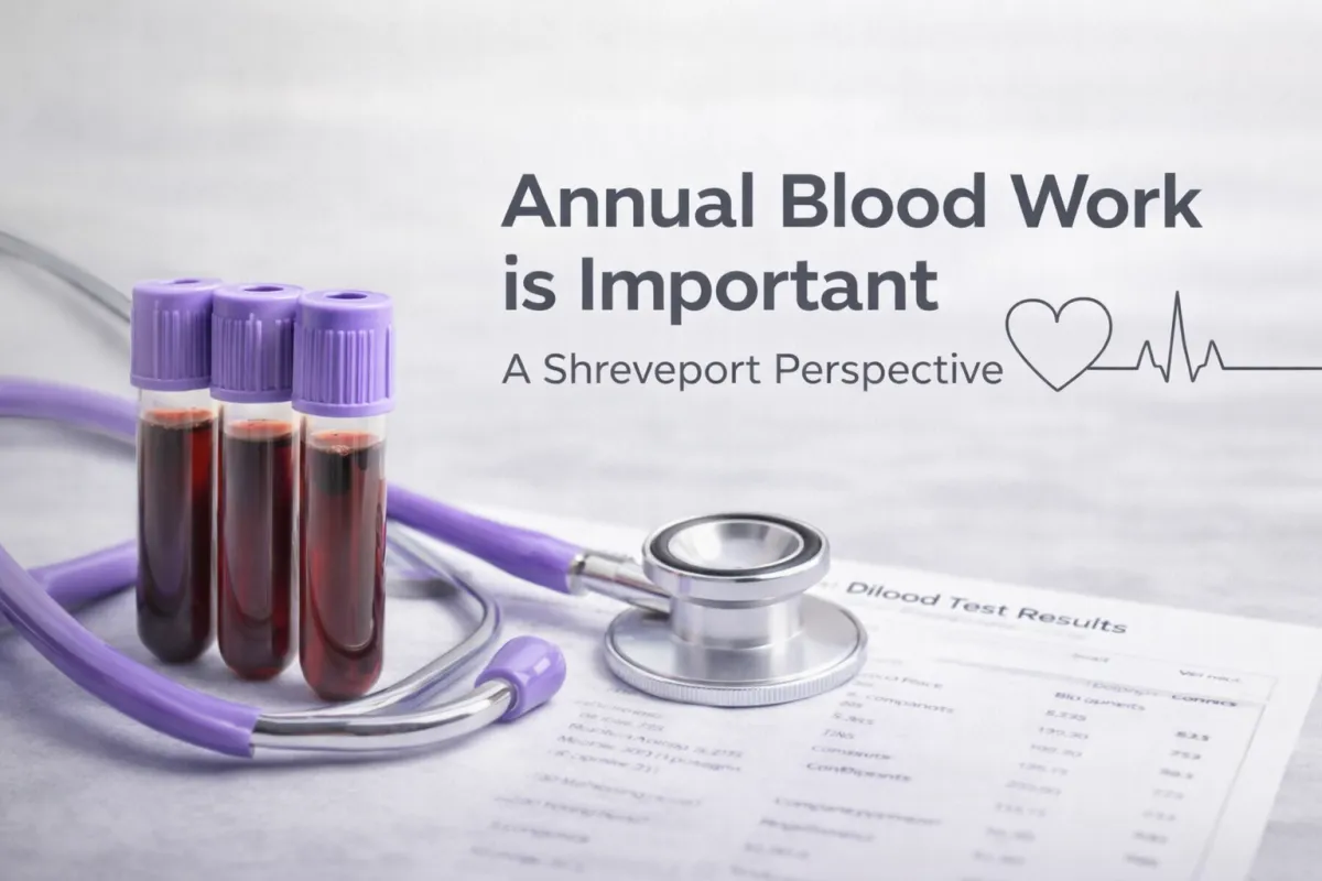 Why Annual Blood Work is Important: A Shreveport Perspective