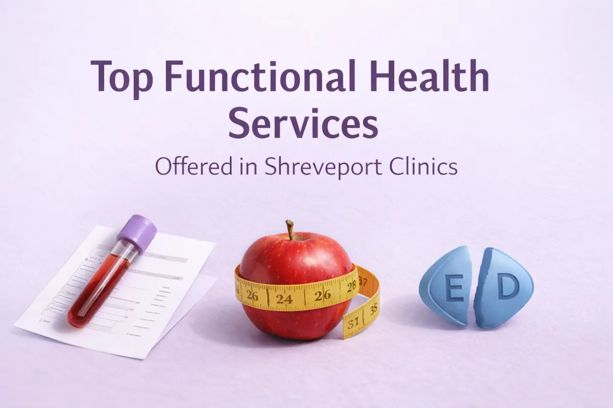 Top Functional Health Services Offered in Shreveport Clinics