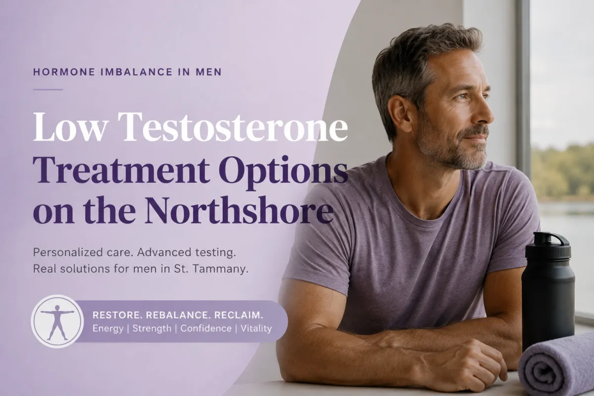 Hormone Imbalance in Men: Low Testosterone Treatment Options on the Northshore