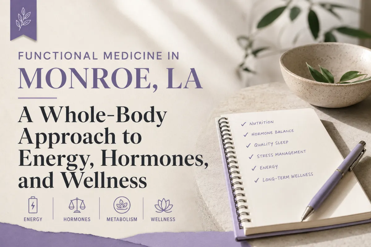 Functional Medicine in Monroe, LA: A Whole-Body Approach to Energy, Hormones, and Wellness