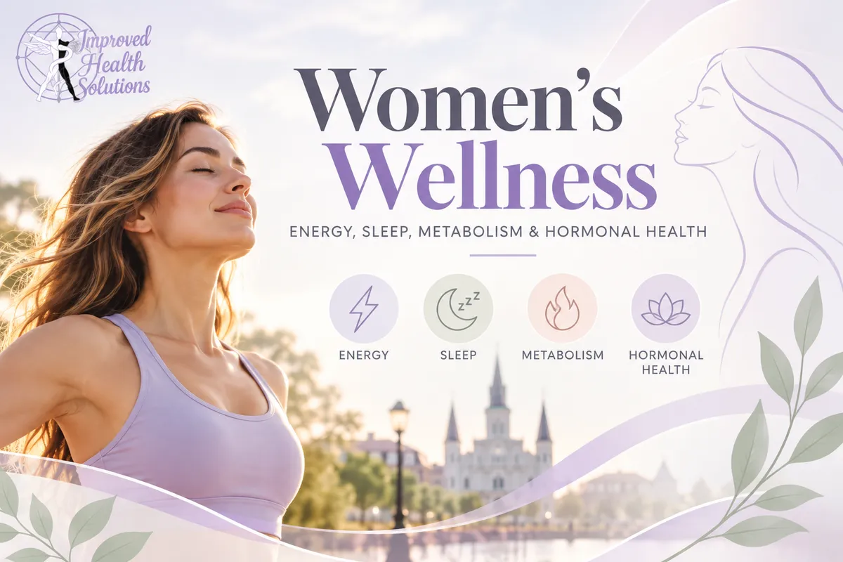 Women’s Wellness in Orleans Parish: Understanding Changes in Energy, Sleep, Metabolism, and Hormonal Health