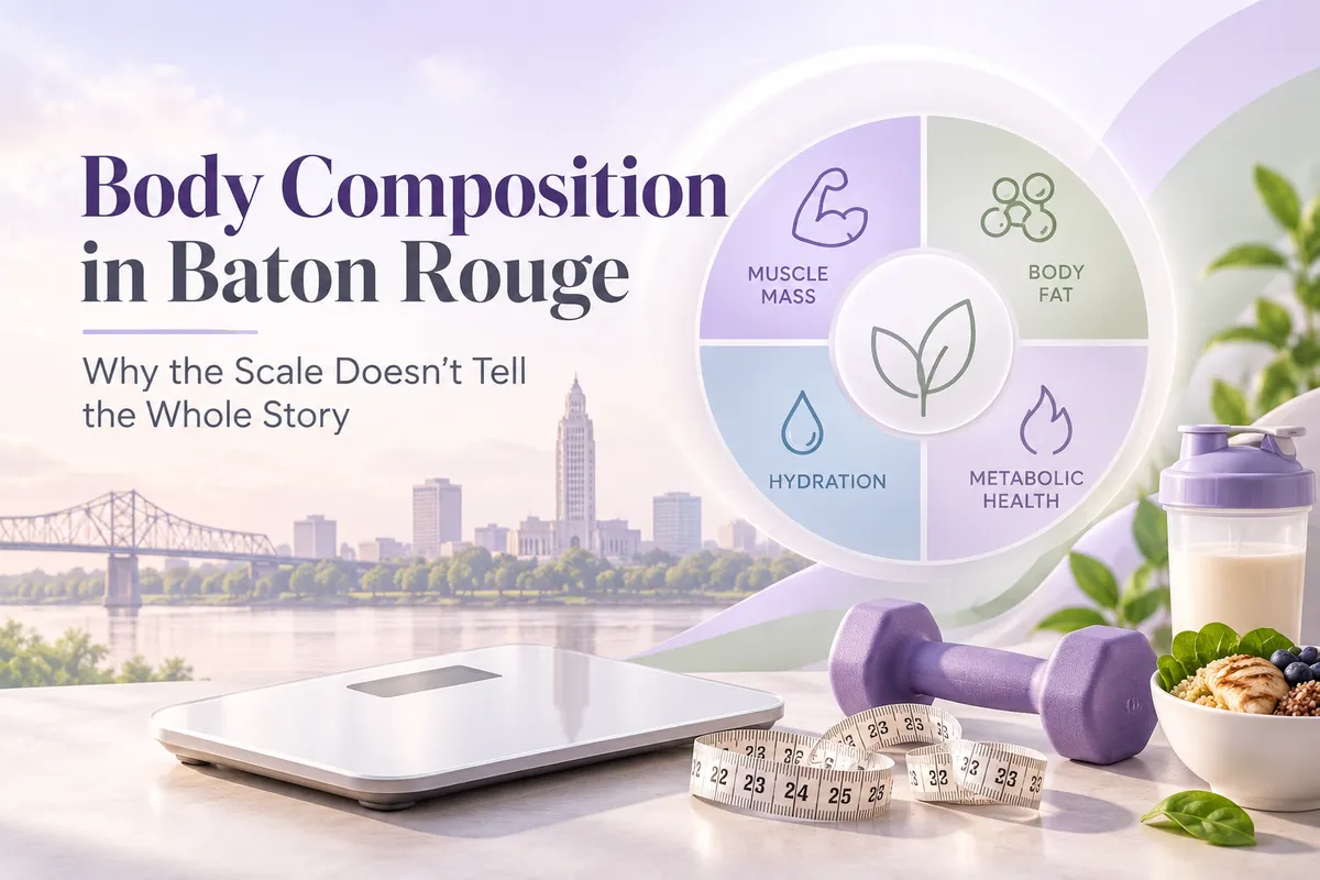 Body Composition in Baton Rouge: Why the Scale Doesn’t Tell the Whole Story
