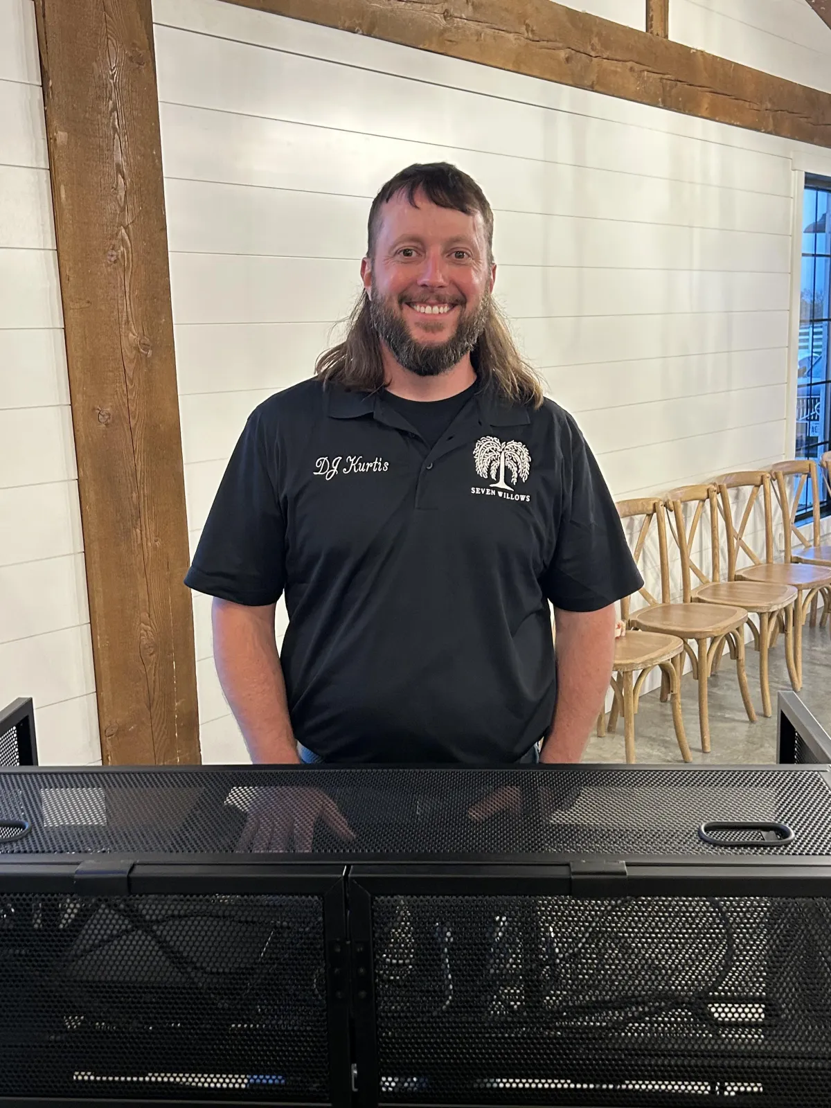 photo of bride and groom