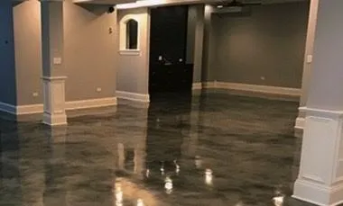 Basement Epoxy looring