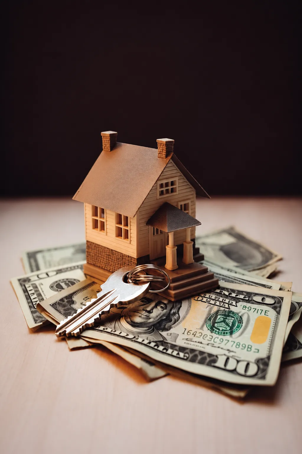 House with money