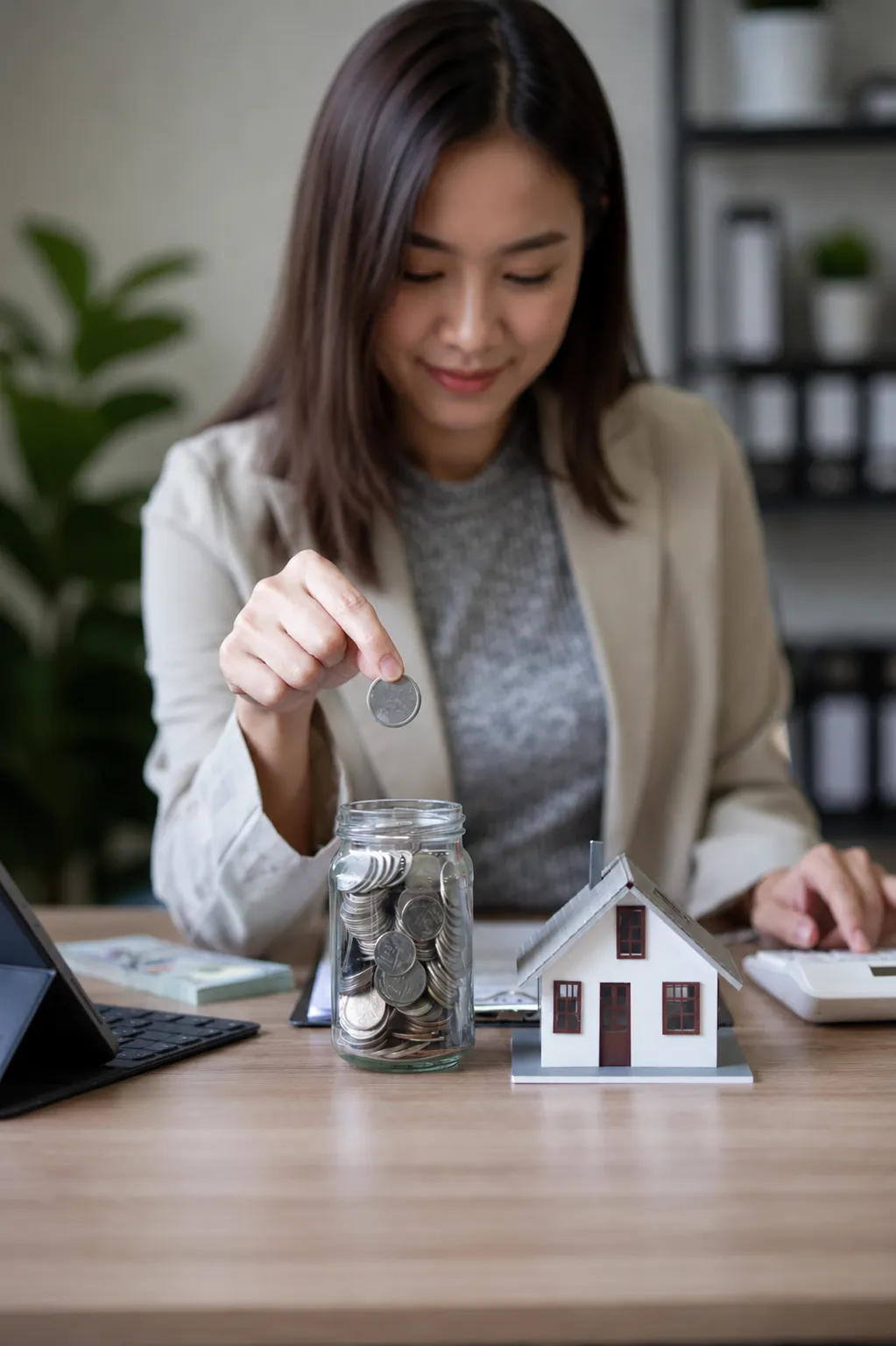 Saving on a house