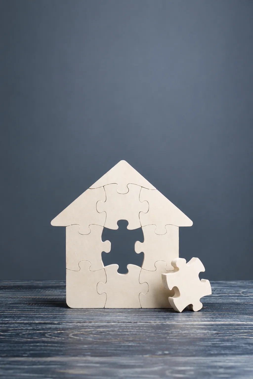 Puzzled house