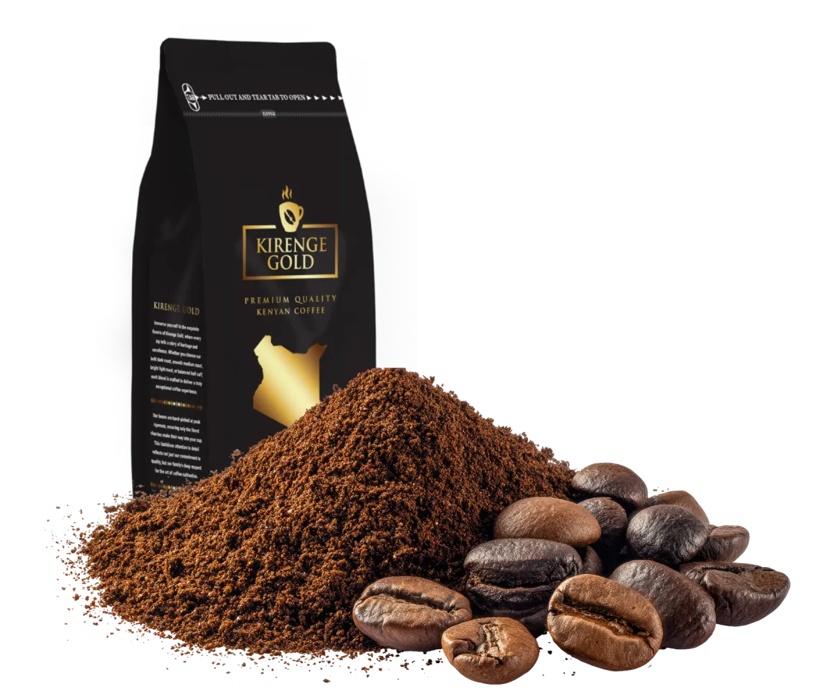 Barista pouring coffee into a white cup