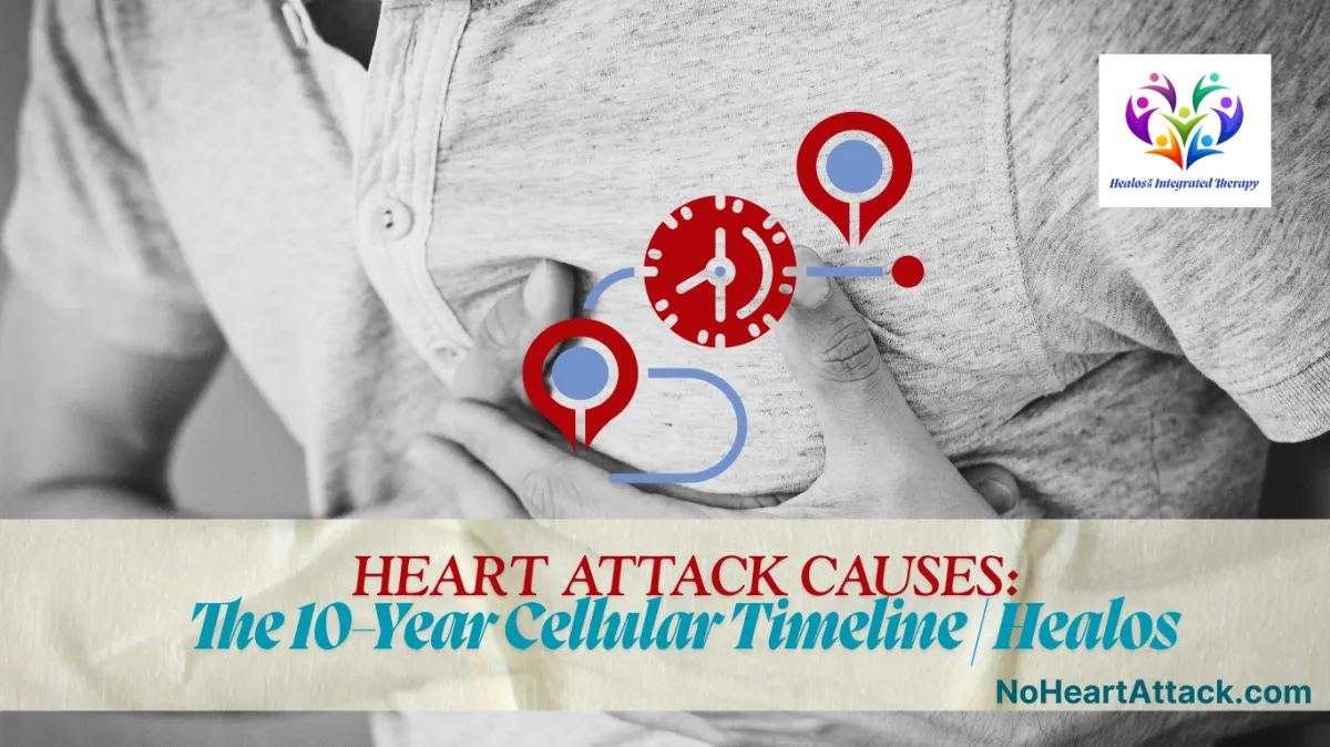 Heart Attack Causes: The 10-Year Cellular Timeline | Healos™  - #what causes heart attacks #atherosclerosis timeline #how long does atherosclerosis develop