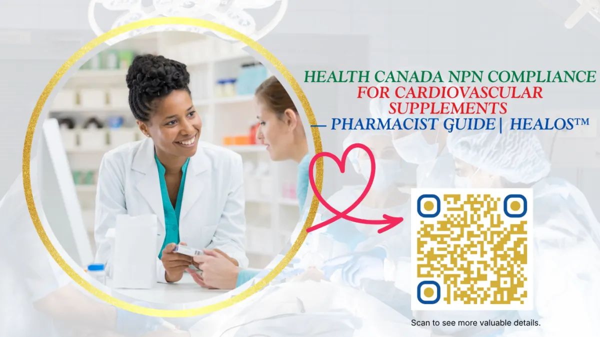  Health Canada NPN Compliance for Cardiovascular Supplements — Pharmacist Guide | Healos™